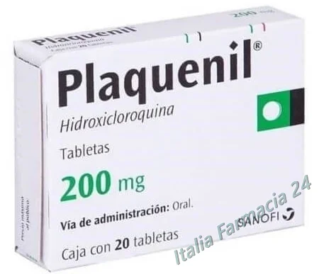 Plaquenil Idrossiclorochina farmaco foto